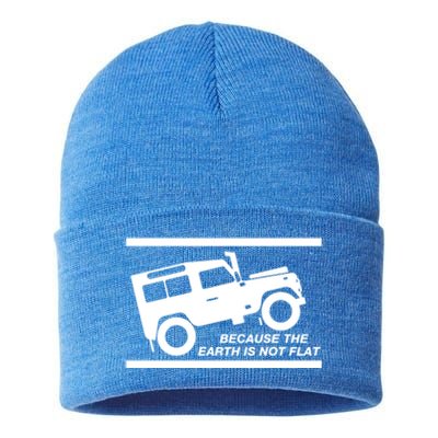 4x4 Land Earth Rover Cool Gift Sustainable Knit Beanie