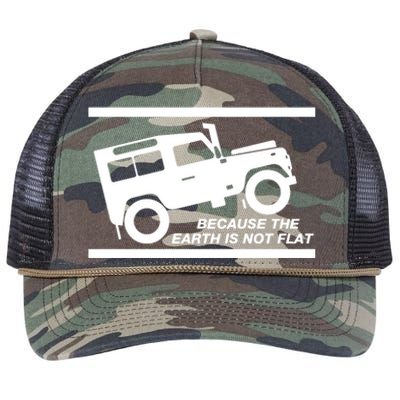 4x4 Land Earth Rover Cool Gift Retro Rope Trucker Hat Cap