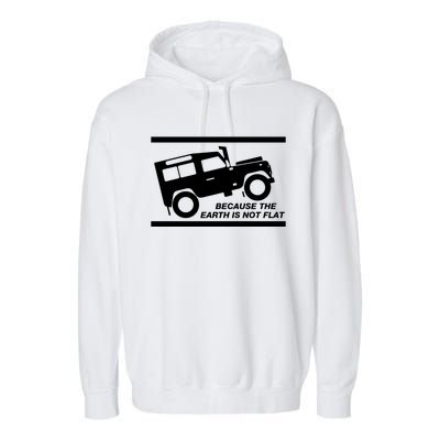 4x4 Land Earth Rover Cool Gift Garment-Dyed Fleece Hoodie