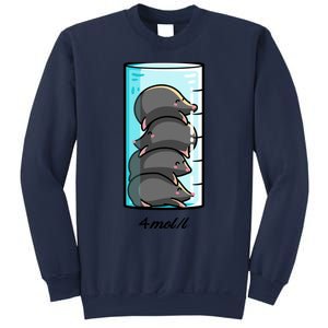 4 Moles Per Litre Chemistry Science Joke Sweatshirt