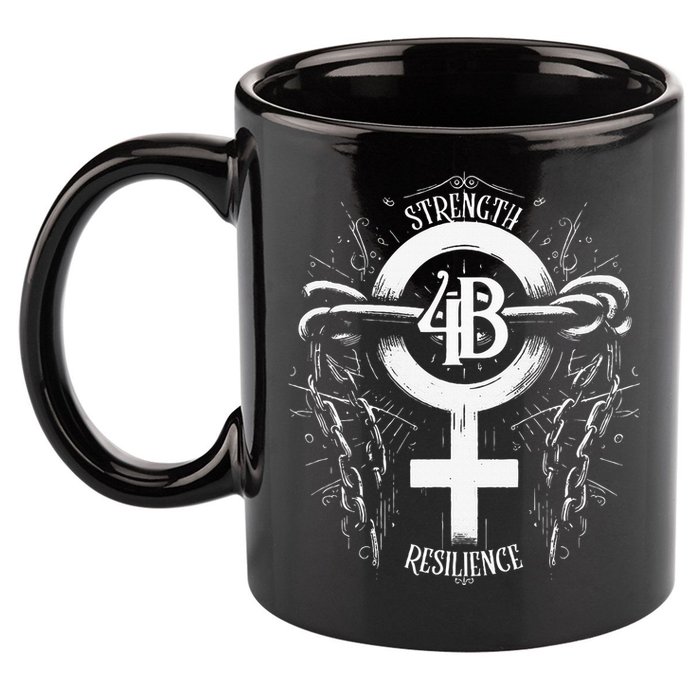 4b Movement Strength Resilience Unity Stand Together 11oz C Handle Ceramic Mug