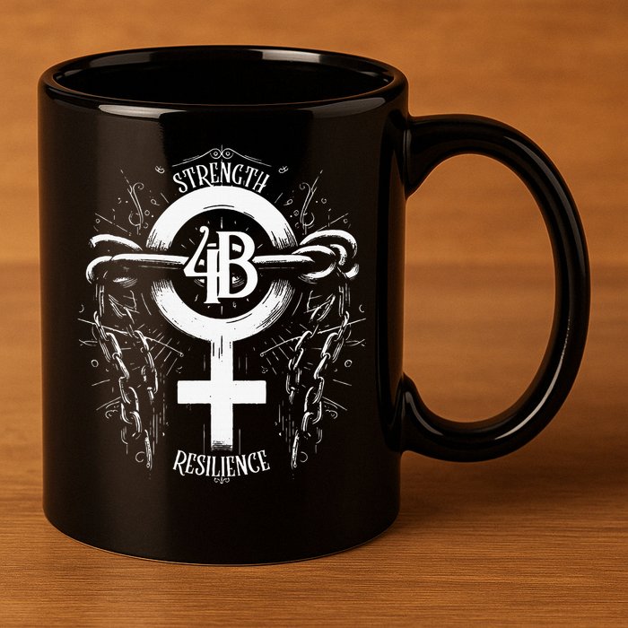 4b Movement Strength Resilience Unity Stand Together 11oz C Handle Ceramic Mug