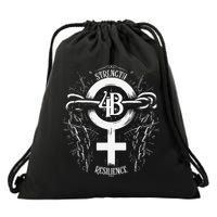 4b Movement Strength Resilience Unity Stand Together Drawstring Bag