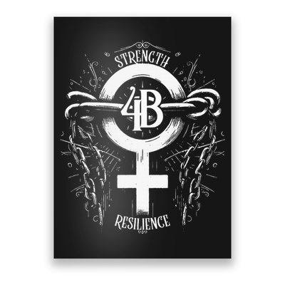 4b Movement Strength Resilience Unity Stand Together Poster
