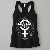 4b Movement Strength Resilience Unity Stand Together Womens Tank Top