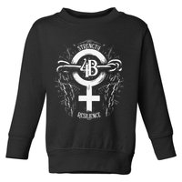 4b Movement Strength Resilience Unity Stand Together Toddler Sweatshirt