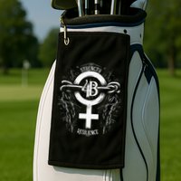 4b Movement Strength Resilience Unity Stand Together Golf Towel