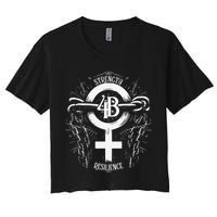 4b Movement Strength Resilience Unity Stand Together Crop Top