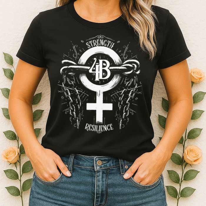 4b Movement Strength Resilience Unity Stand Together Womens T-Shirt