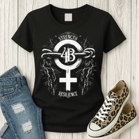4b Movement Strength Resilience Unity Stand Together Womens T-Shirt