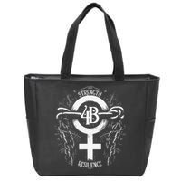 4b Movement Strength Resilience Unity Stand Together Zip Tote Bag