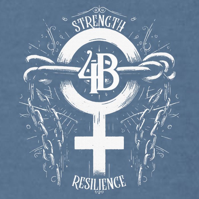 4b Movement Strength Resilience Unity Stand Together Garment-Dyed Sweatshirt