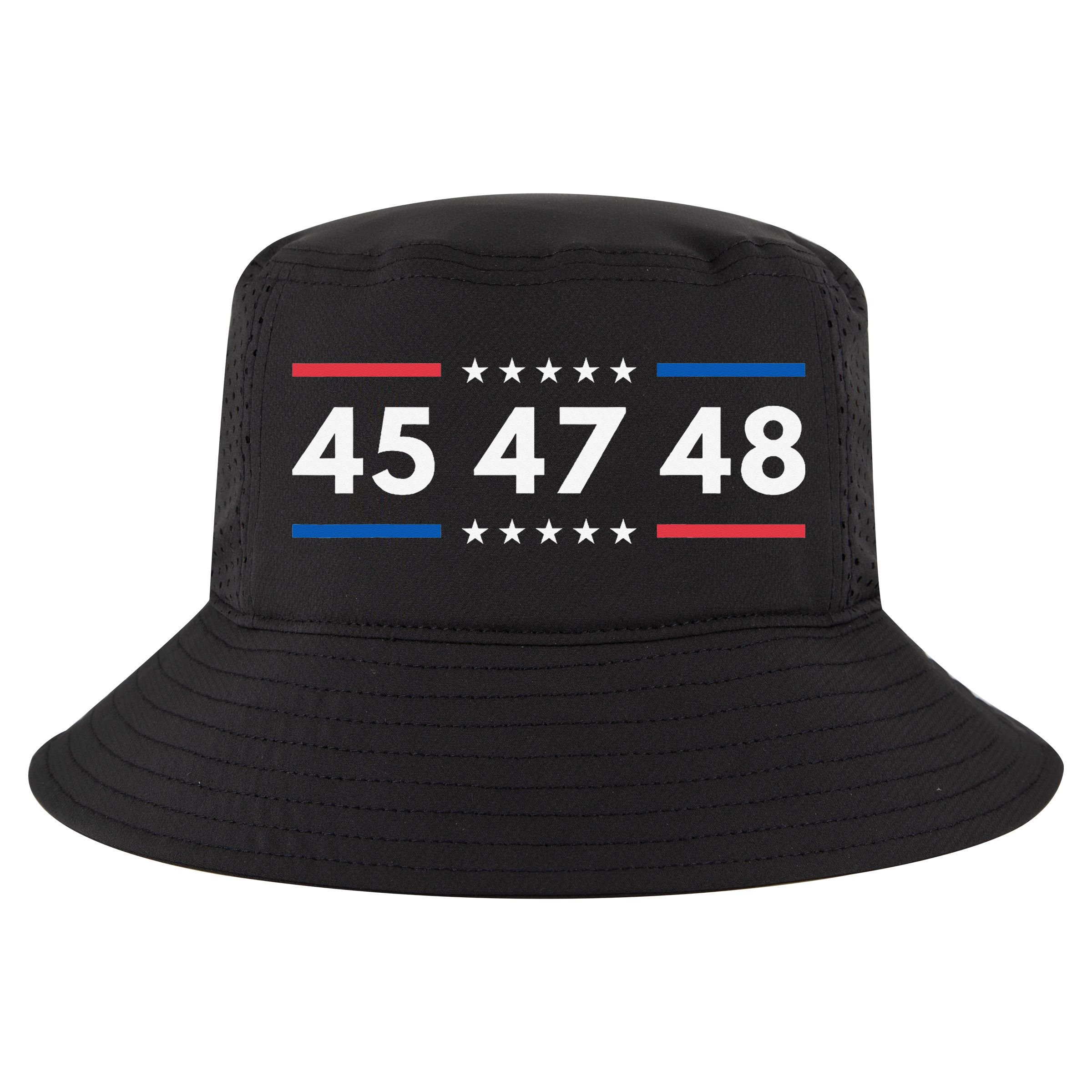 47-48 Number 47 Jersey 45th Anniversary 4th Of July 1776 Cool Comfort Performance Bucket Hat