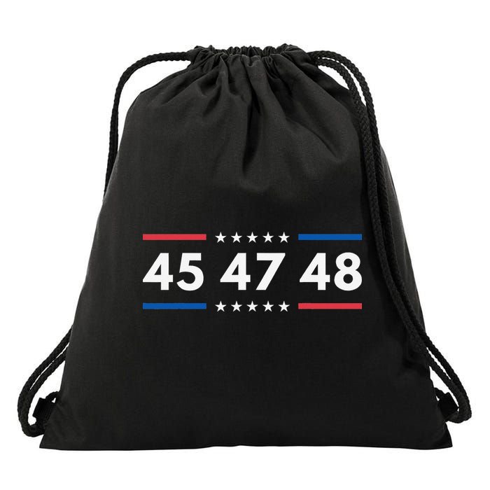 47-48 Number 47 Jersey 45th Anniversary 4th Of July 1776 Drawstring Bag