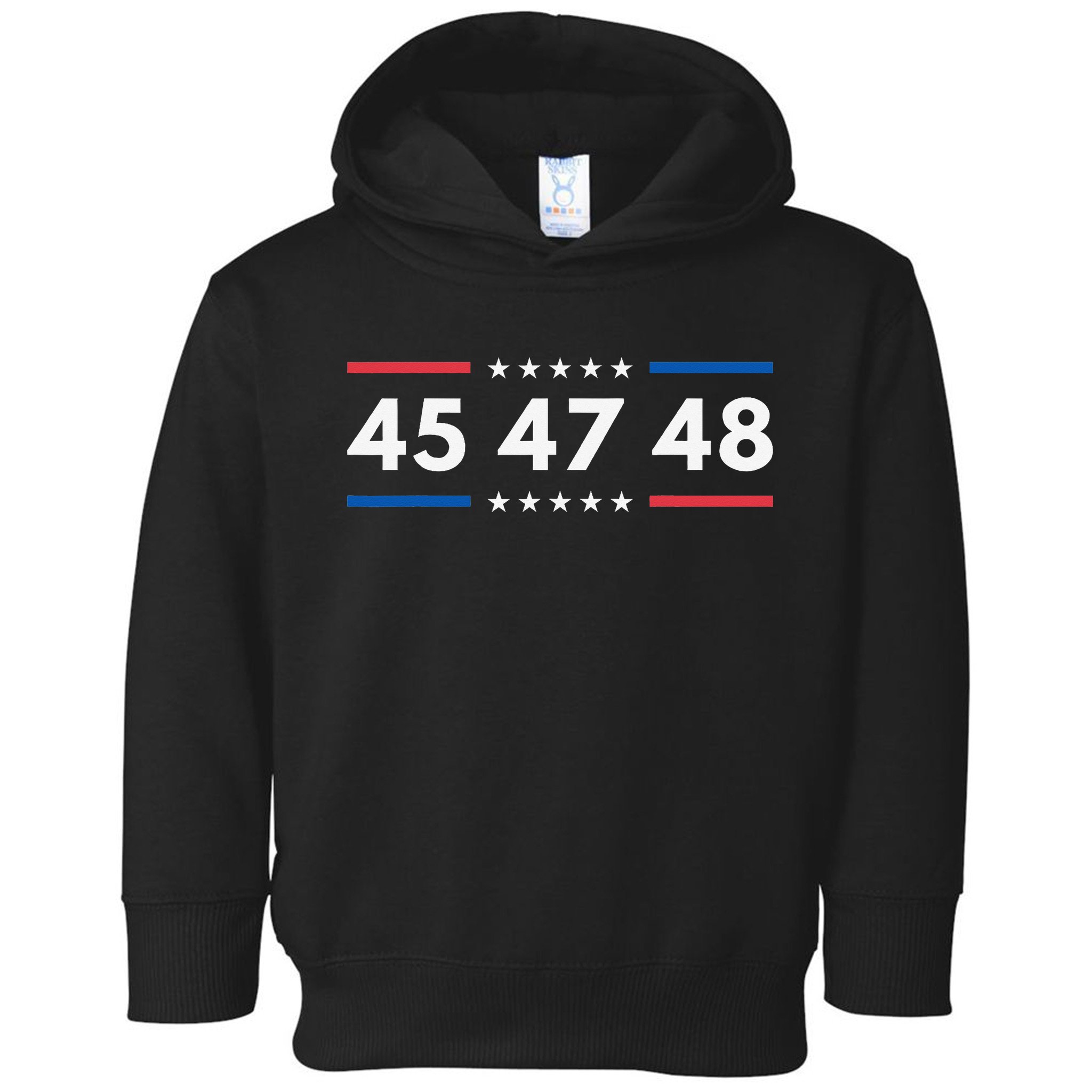 47-48 Number 47 Jersey 45th Anniversary 4th Of July 1776 Toddler Hoodie