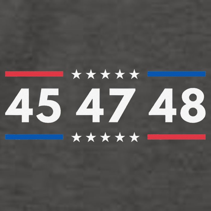 47-48 Number 47 Jersey 45th Anniversary 4th Of July 1776 Vector Backpack