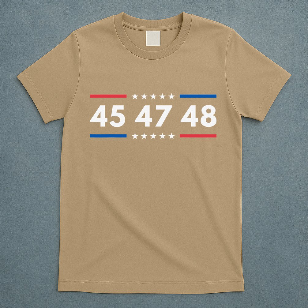 47-48 Number 47 Jersey 45th Anniversary 4th Of July 1776 T-Shirt