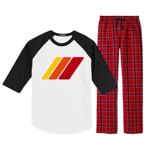 4runner Nation Retro Trd Racing Stripes Badge Funny Gift Raglan Sleeve Pajama Set