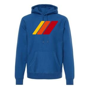 4runner Nation Retro Trd Racing Stripes Badge Funny Gift Premium Hoodie