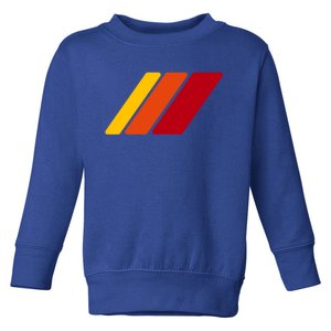 4runner Nation Retro Trd Racing Stripes Badge Funny Gift Toddler Sweatshirt