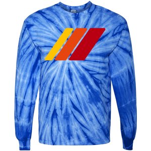 4runner Nation Retro Trd Racing Stripes Badge Funny Gift Tie-Dye Long Sleeve Shirt