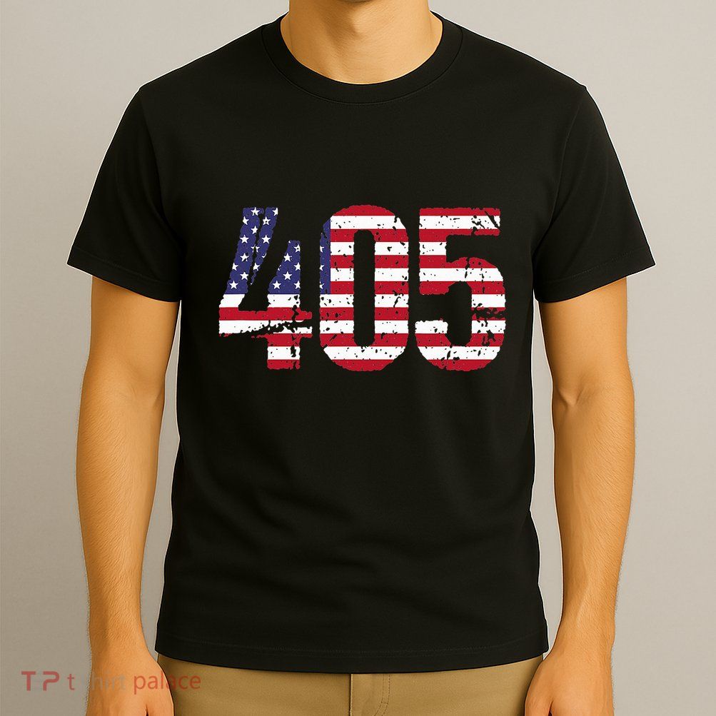 405 Oklahoma Area Code T-Shirt
