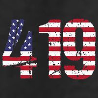 419 Ohio Area Code 7 Panel Mesh Trucker Snapback Hat