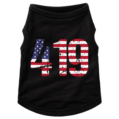 419 Ohio Area Code Doggie Tank