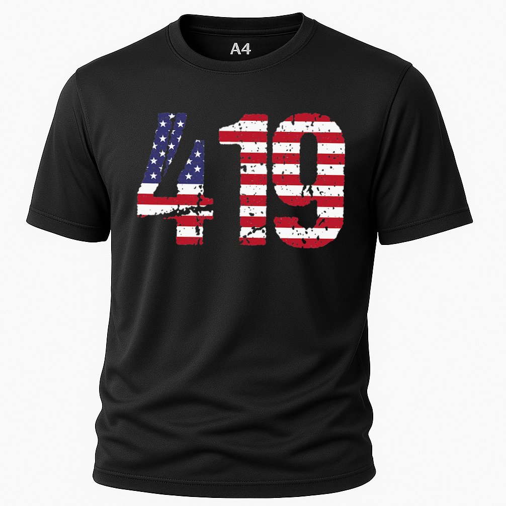 419 Ohio Area Code Performance Shirt