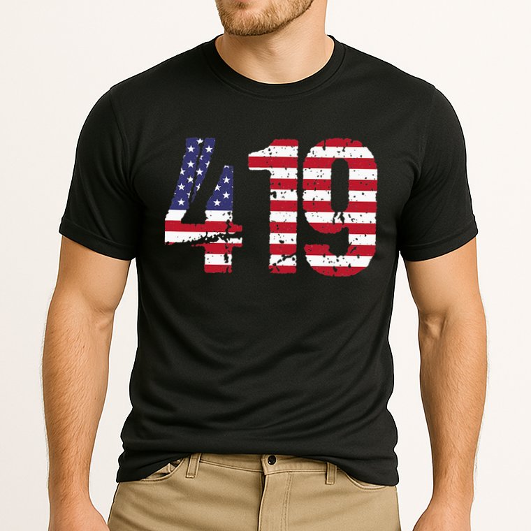 419 Ohio Area Code Performance Shirt