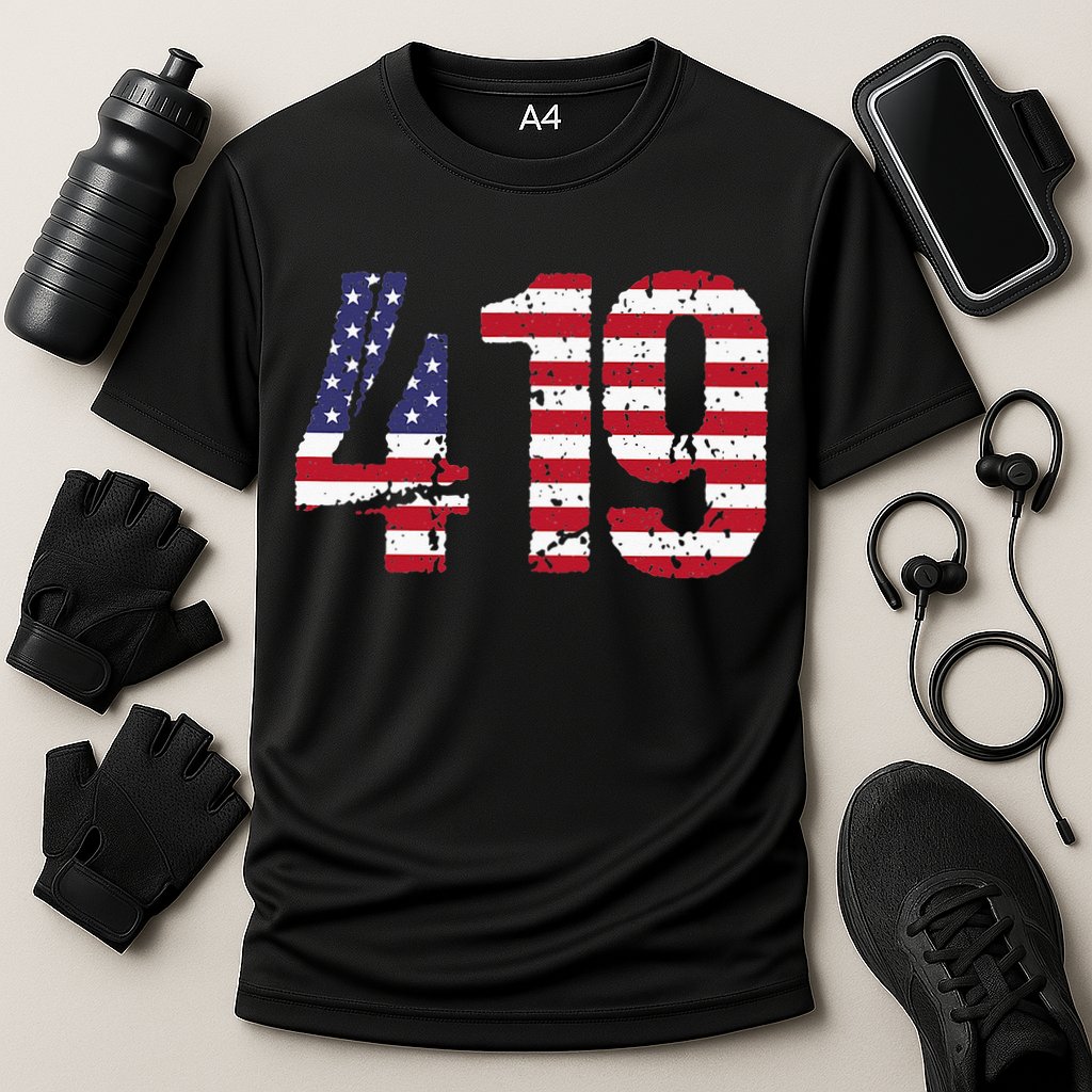 419 Ohio Area Code Performance Shirt