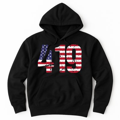 419 Ohio Area Code Hoodie