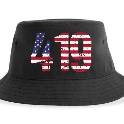 419 Ohio Area Code Sustainable Bucket Hat