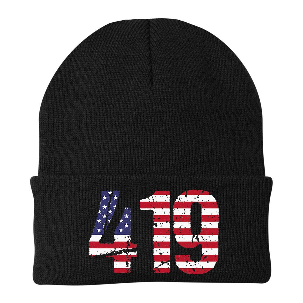 419 Ohio Area Code Beanie