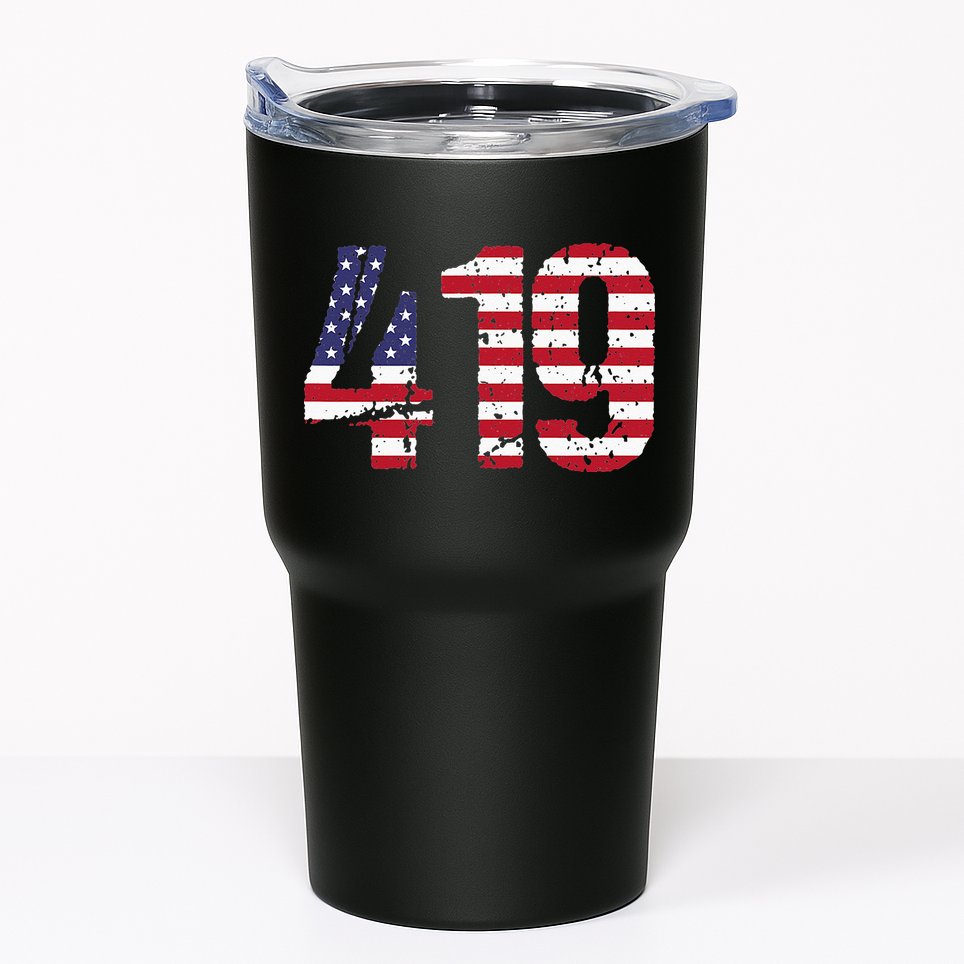 419 Ohio Area Code Tumbler