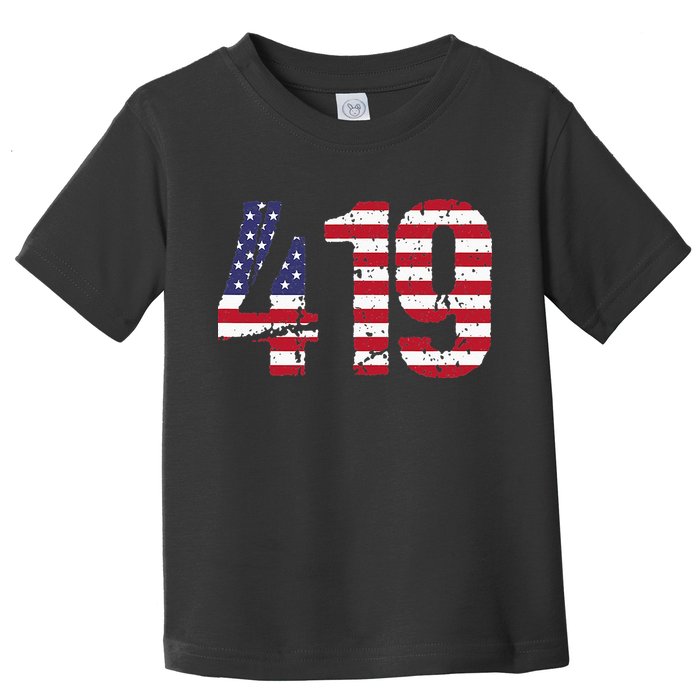 419 Ohio Area Code Toddler T-Shirt