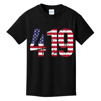 419 Ohio Area Code Kids T-Shirt