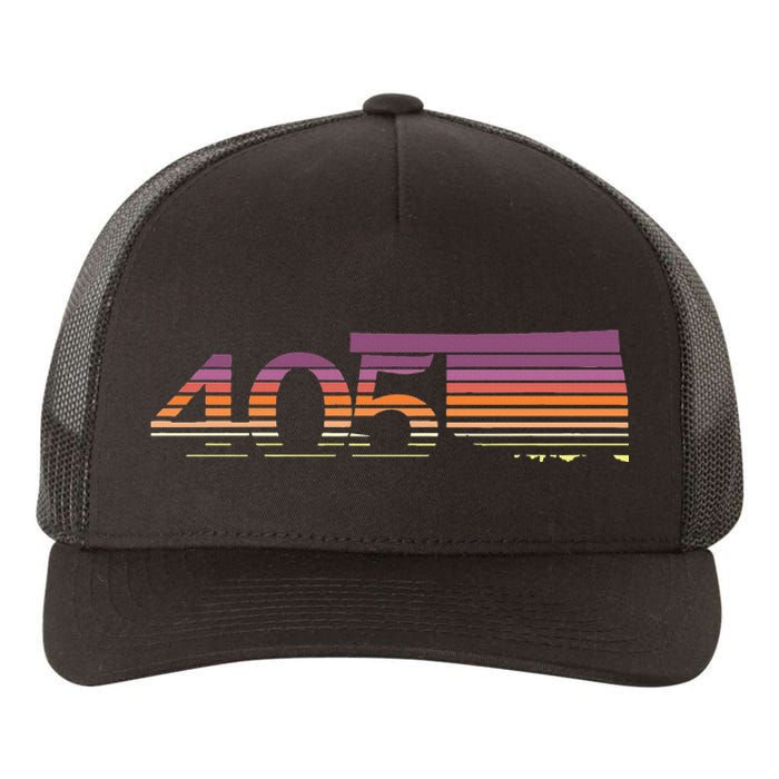 405 Oklahoma City Souvenir Gift Okc Yupoong Adult 5-Panel Trucker Hat