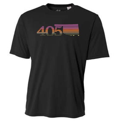 405 Oklahoma City Souvenir Gift Okc Cooling Performance Crew T-Shirt