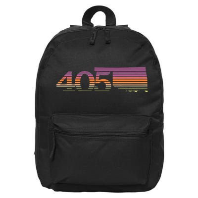 405 Oklahoma City Souvenir Gift Okc 16 in Basic Backpack
