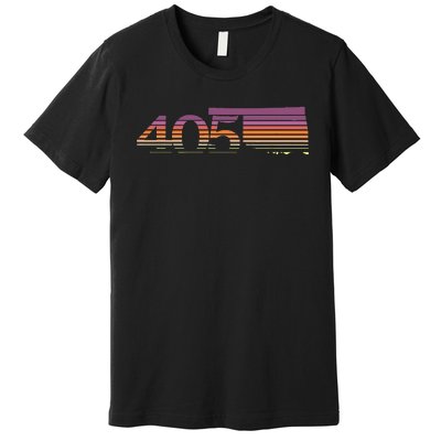 405 Oklahoma City Souvenir Gift Okc Premium T-Shirt