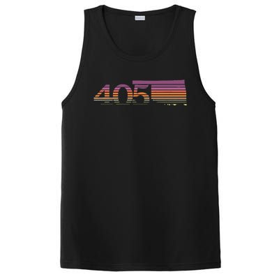 405 Oklahoma City Souvenir Gift Okc PosiCharge Competitor Tank