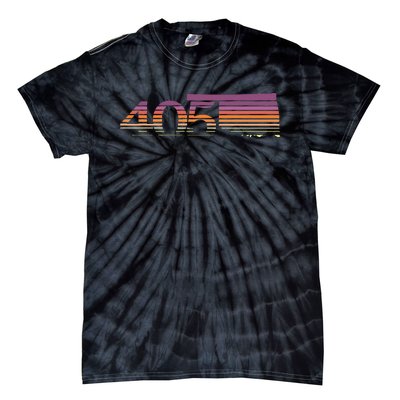 405 Oklahoma City Souvenir Gift Okc Tie-Dye T-Shirt