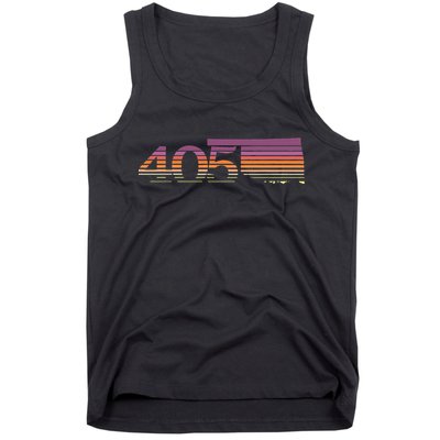 405 Oklahoma City Souvenir Gift Okc Tank Top