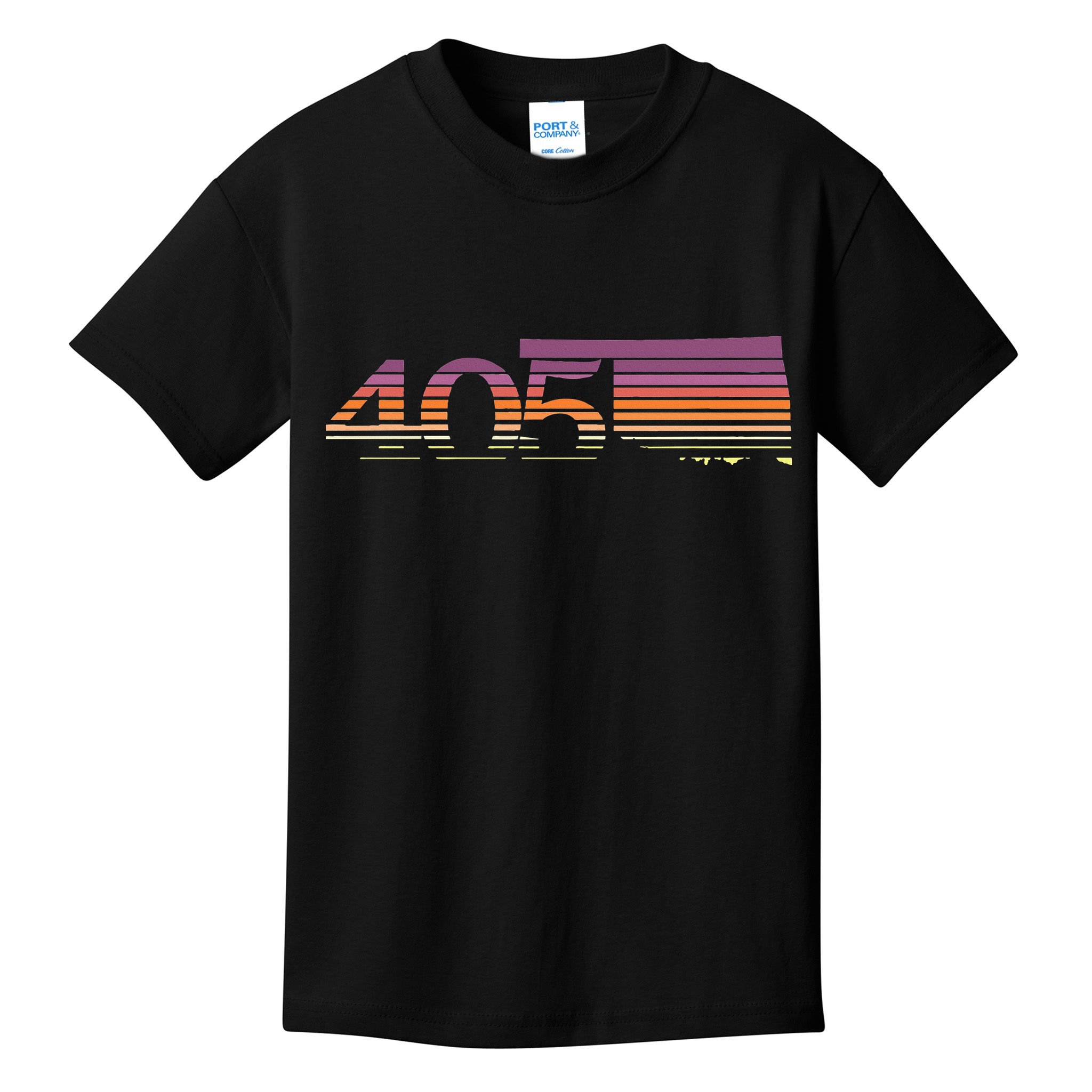 405 Oklahoma City Souvenir Gift Okc Kids T-Shirt