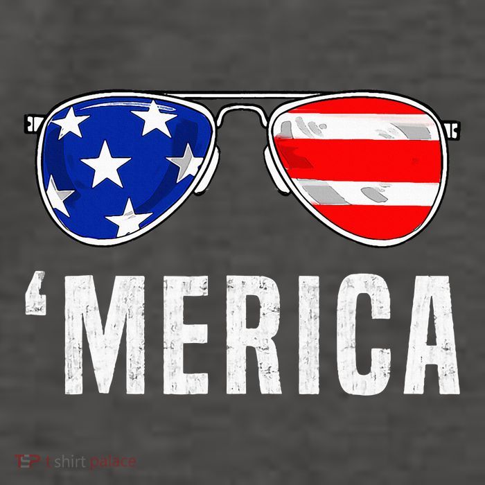 4th Of July Merica American Flag Sunglasses Vector Backpack
