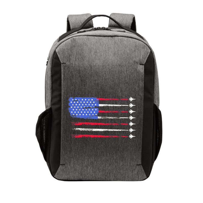 4th Of July Jet American Flag Patriotic Usa Vector Backpack