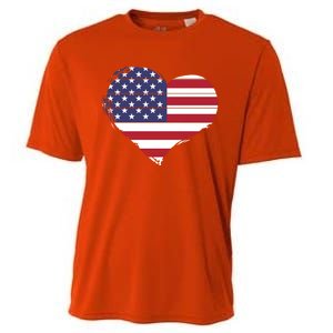 4th Of July Usa Gift Cooling Performance Crew T-Shirt