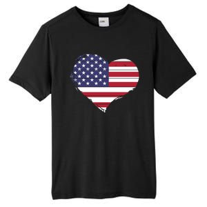 4th Of July Usa Gift Tall Fusion ChromaSoft Performance T-Shirt