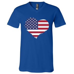 4th Of July Usa Gift V-Neck T-Shirt